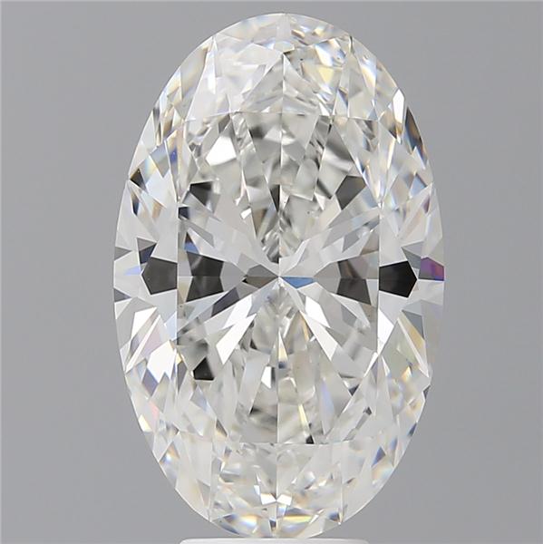 7.10 ct. oval Lab Grown Diamond front image