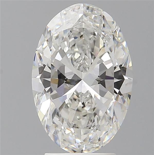 3.50 ct. oval Lab Grown Diamond front image