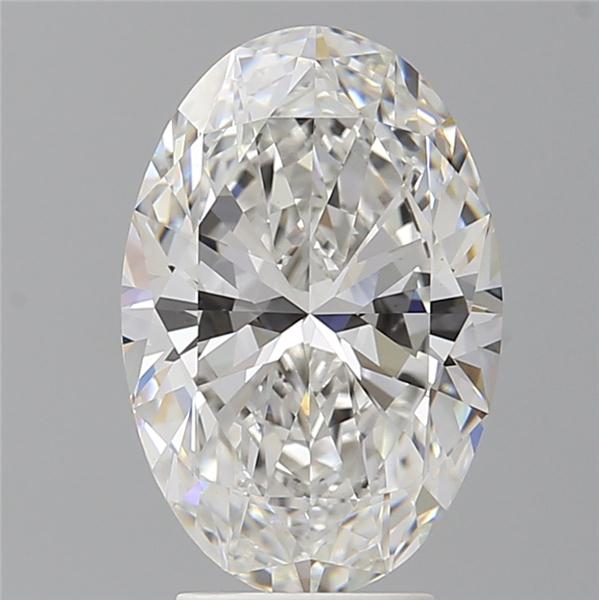 4.04 ct. oval Lab Grown Diamond front image
