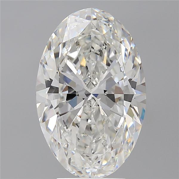 5.07 ct. oval Lab Grown Diamond front image