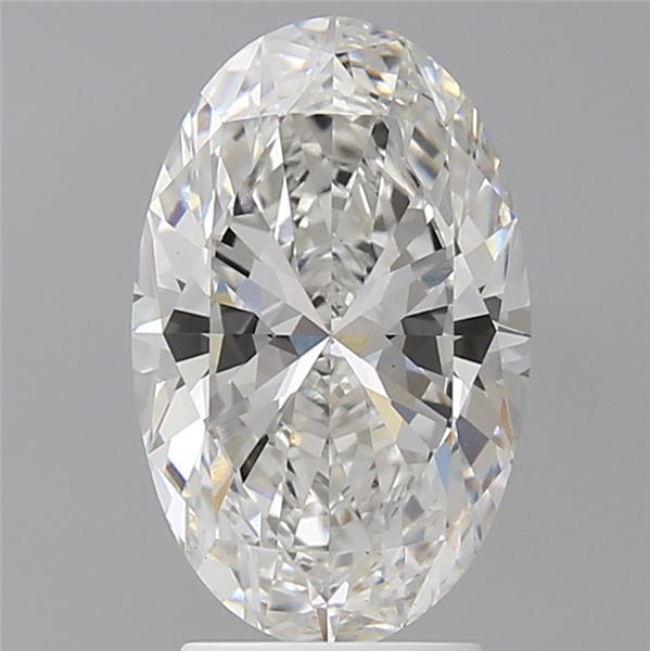 3.10 ct. oval Lab Grown Diamond front image