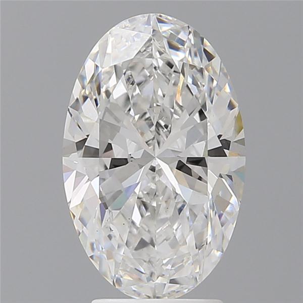 3.59 ct. oval Lab Grown Diamond front image