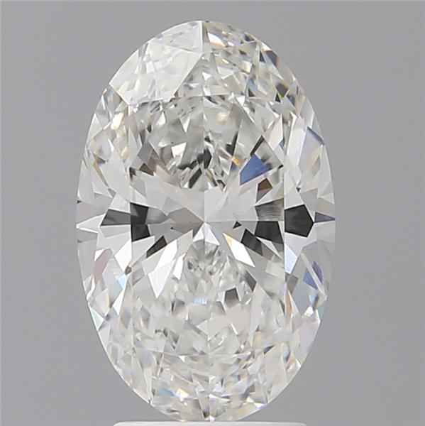 3.05 ct. oval Lab Grown Diamond front image