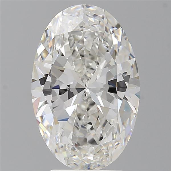 4.10 ct. oval Lab Grown Diamond front image