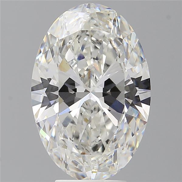 5.59 ct. oval Lab Grown Diamond front image
