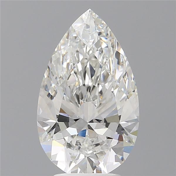 3.58 ct. pear Lab Grown Diamond front image