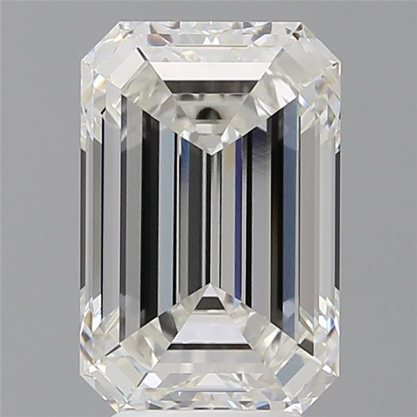 4.54 ct. emerald Lab Grown Diamond front image
