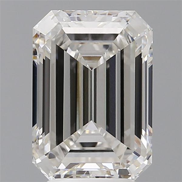 4.09 ct. emerald Lab Grown Diamond front image