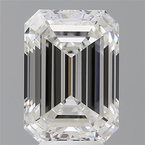 5.59 ct. emerald Lab Grown Diamond front image