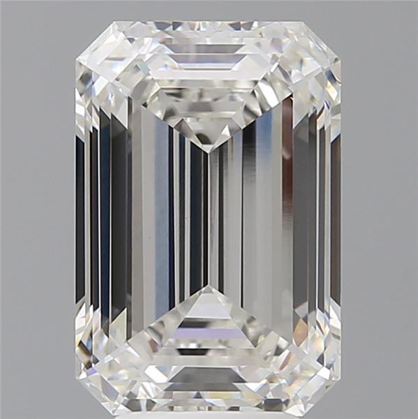 5.53 ct. emerald Lab Grown Diamond front image