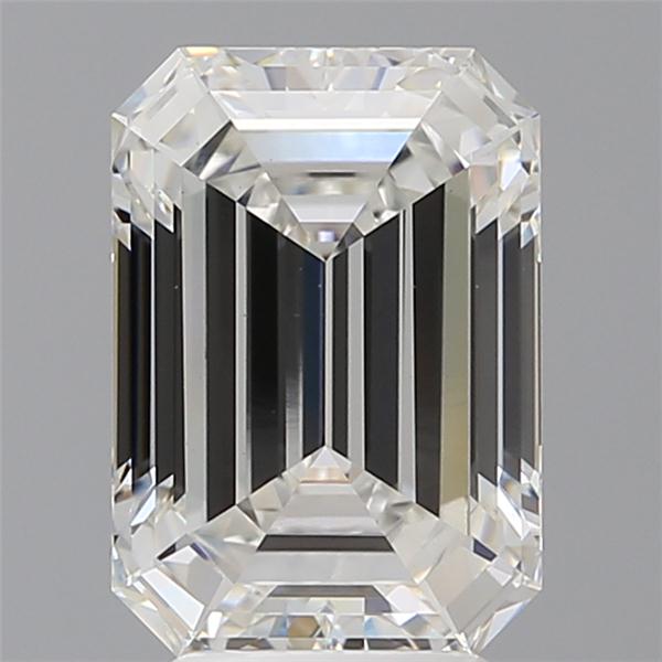 4.05 ct. emerald Lab Grown Diamond front image