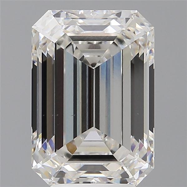 5.02 ct. emerald Lab Grown Diamond front image
