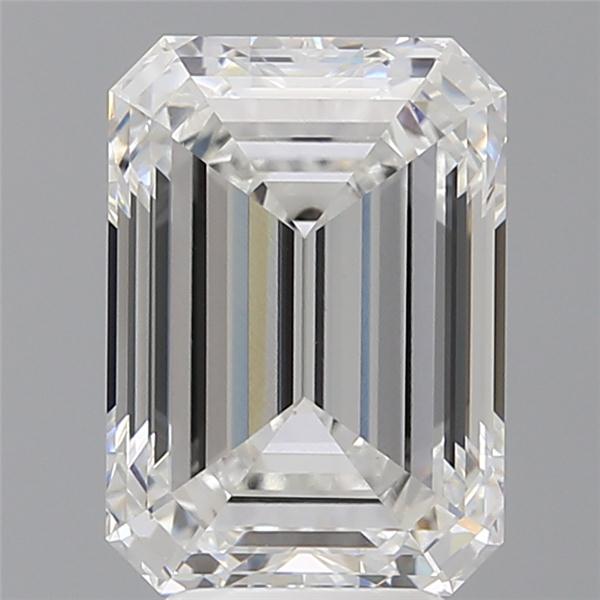 5.05 ct. emerald Lab Grown Diamond front image