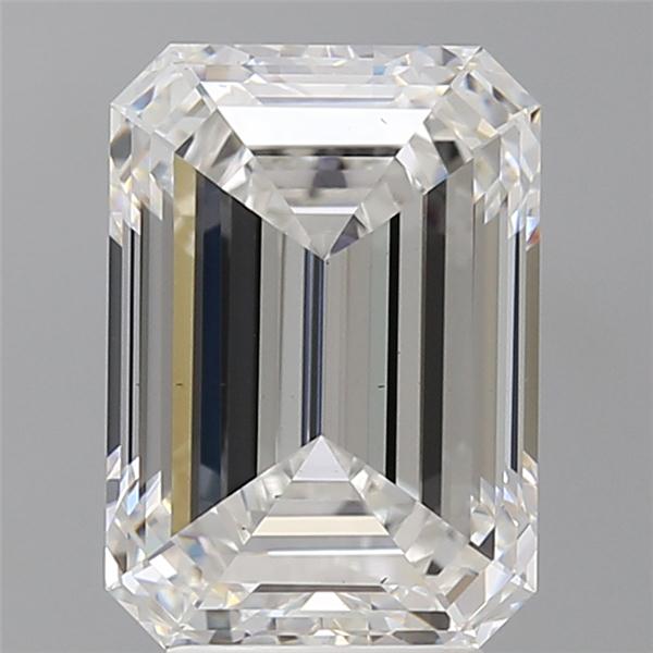 4.54 ct. emerald Lab Grown Diamond front image