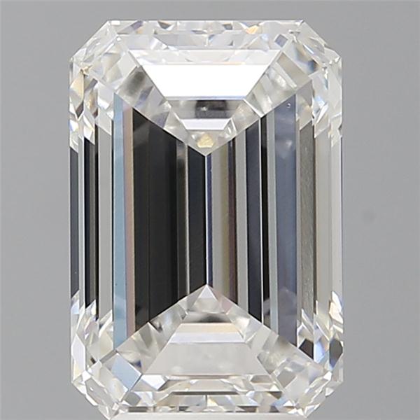 4.53 ct. emerald Lab Grown Diamond front image