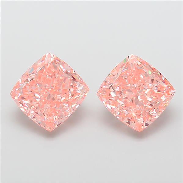 5.14 ct. cushion Lab Grown Diamond front image