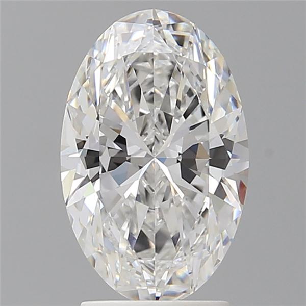 2.59 ct. oval Lab Grown Diamond front image