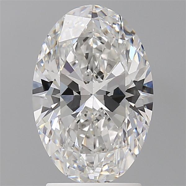 2.57 ct. oval Lab Grown Diamond front image