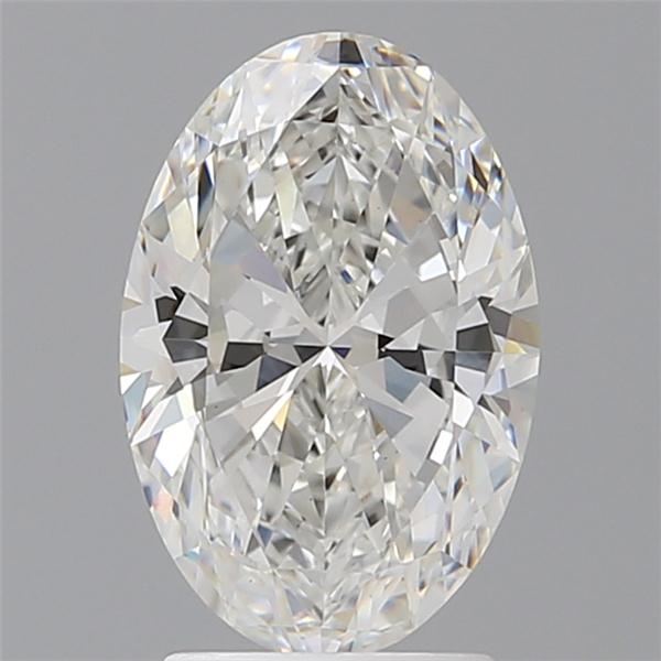 2.55 ct. oval Lab Grown Diamond front image