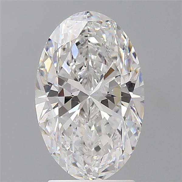 2.57 ct. oval Lab Grown Diamond front image