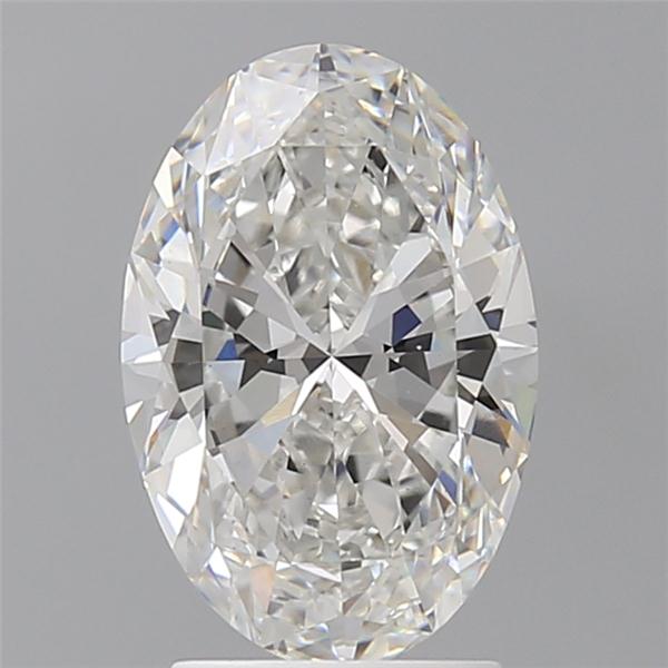 2.60 ct. oval Lab Grown Diamond front image