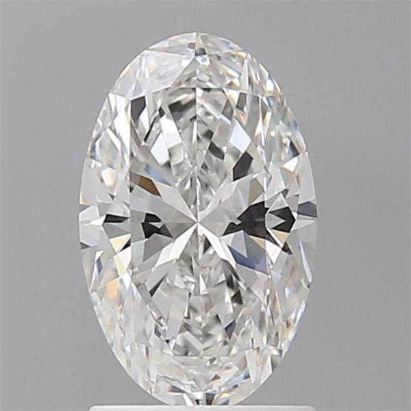 1.56 ct. oval Lab Grown Diamond front image