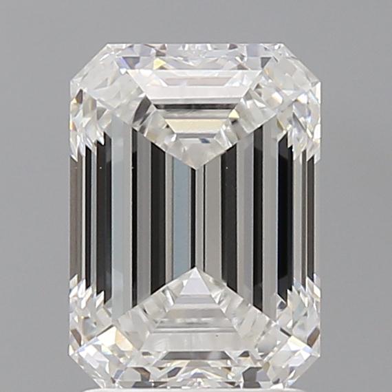 2.50 ct. emerald Lab Grown Diamond front image