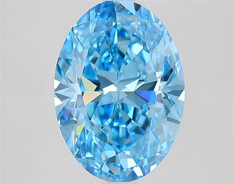 3.40 ct. oval Lab Grown Diamond front image