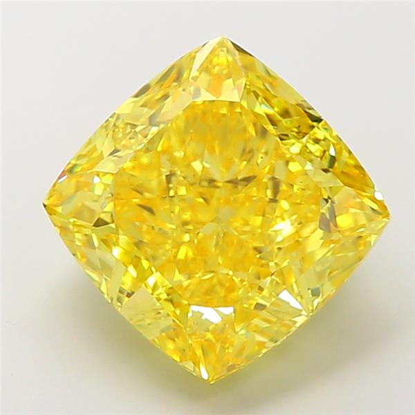 6.56 ct. cushion Lab Grown Diamond front image