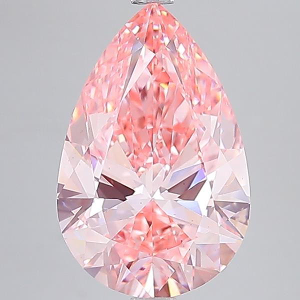 6.03 ct. pear Lab Grown Diamond front image