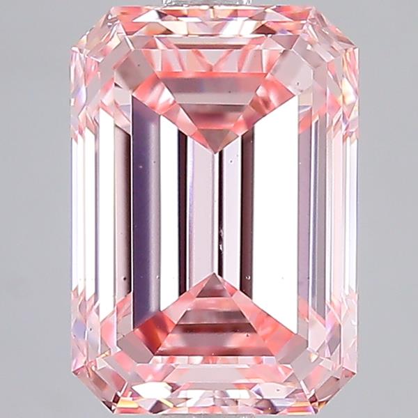 3.52 ct. emerald Lab Grown Diamond front image