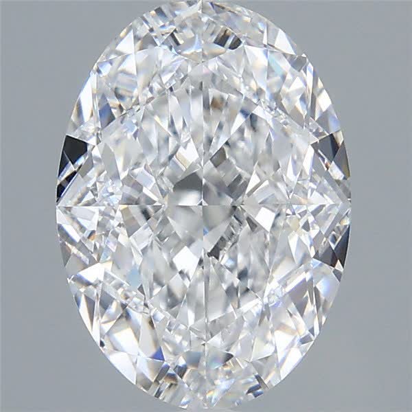 3.03 ct. oval Lab Grown Diamond front image