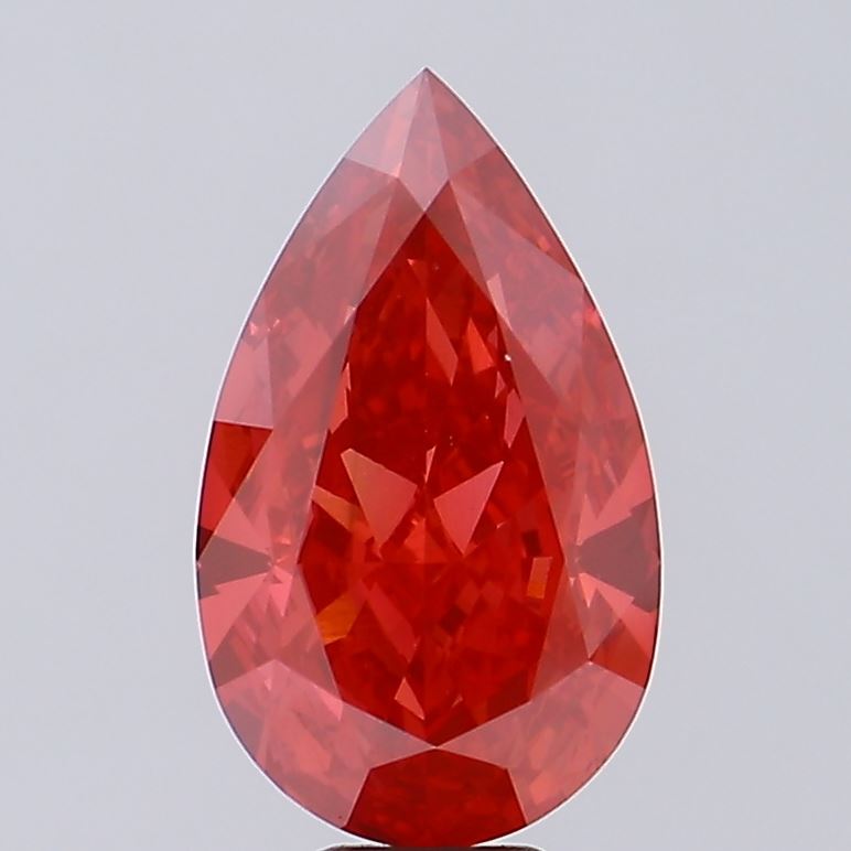 8.52 ct. pear Lab Grown Diamond front image