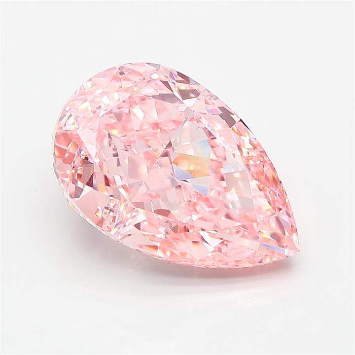 7.12 ct. pear Lab Grown Diamond front image