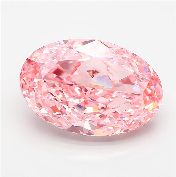 10.09 ct. oval Lab Grown Diamond front image