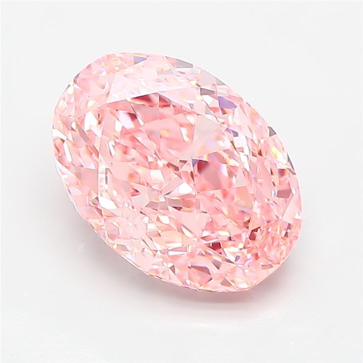 4.11 ct. oval Lab Grown Diamond front image