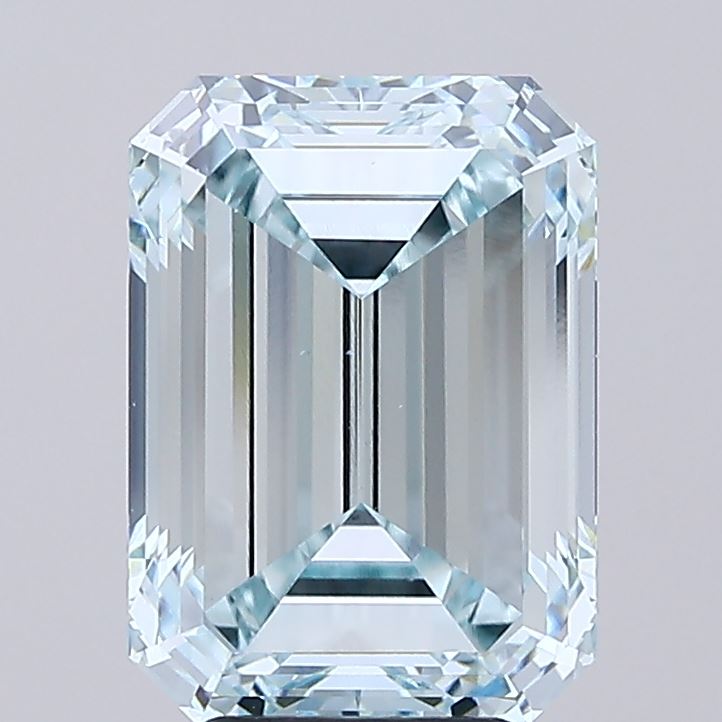 5.01 ct. emerald Lab Grown Diamond front image
