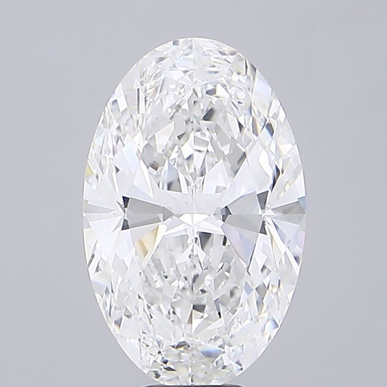 9.04 ct. oval Lab Grown Diamond front image