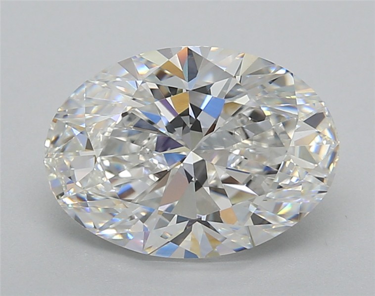 2.91 ct. oval Lab Grown Diamond front image