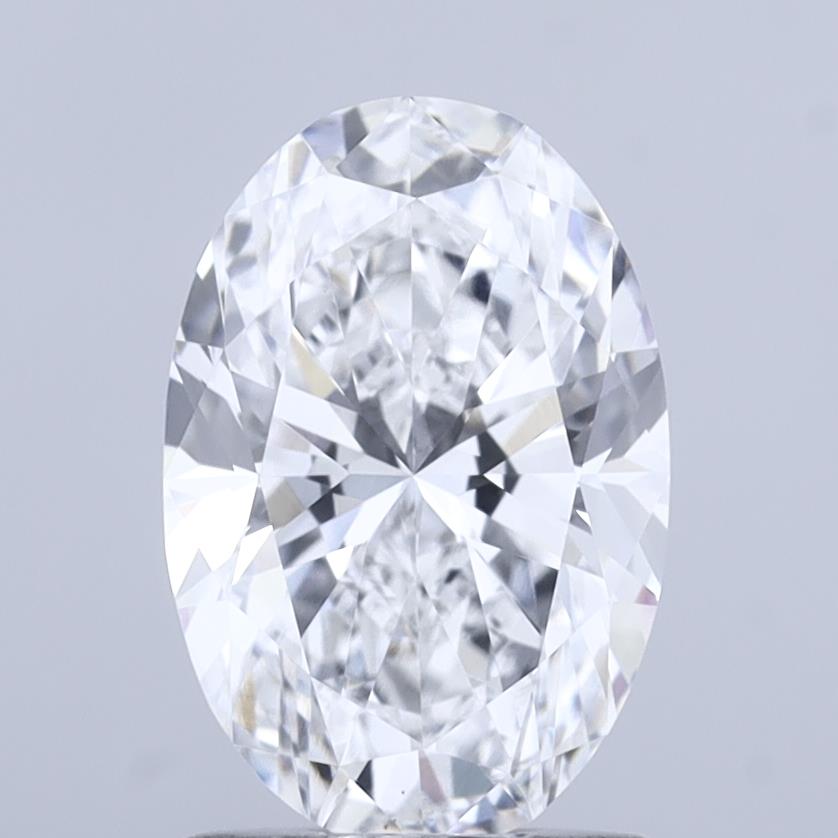 1.45 ct. oval Lab Grown Diamond front image