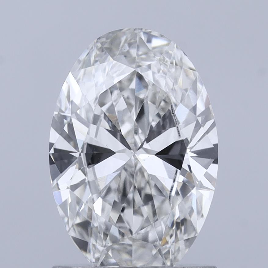 1.26 ct. oval Lab Grown Diamond front image