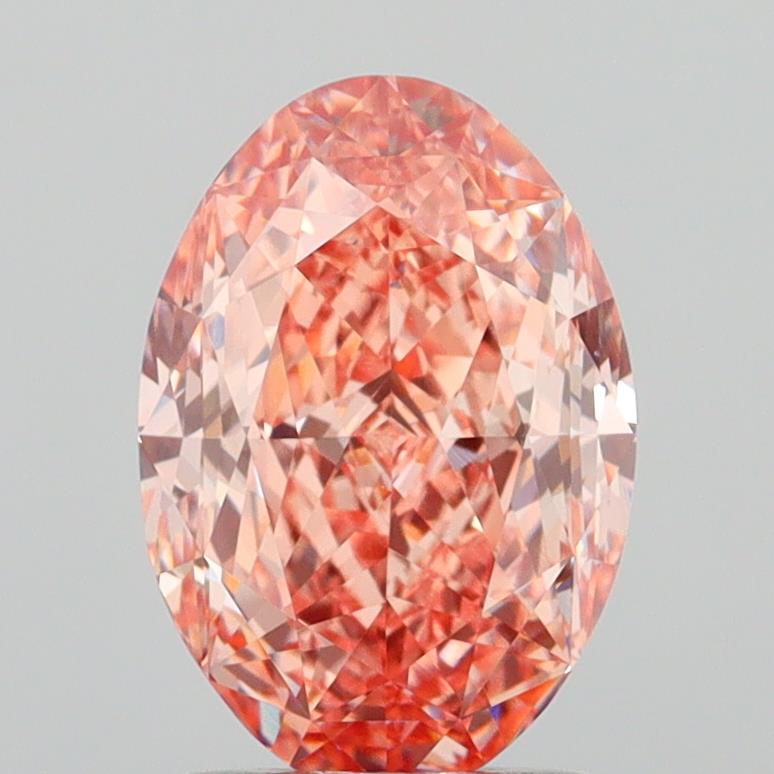 2.04 ct. oval Lab Grown Diamond front image