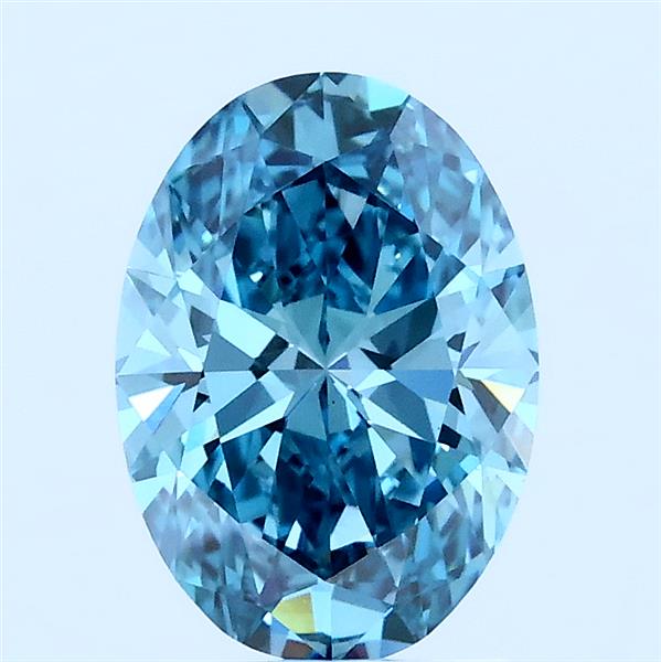 1.52 ct. oval Lab Grown Diamond front image