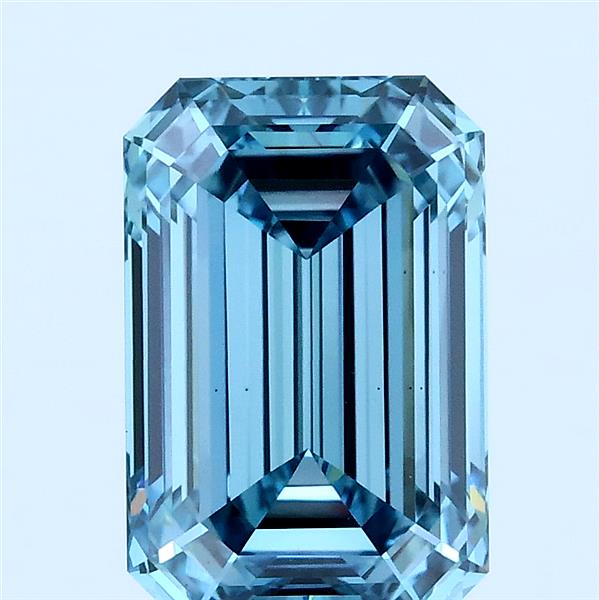 3.03 ct. emerald Lab Grown Diamond front image