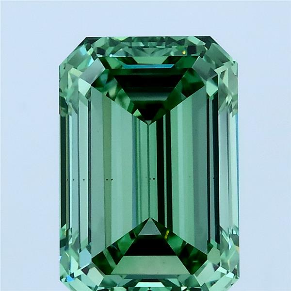 3.01 ct. emerald Lab Grown Diamond front image
