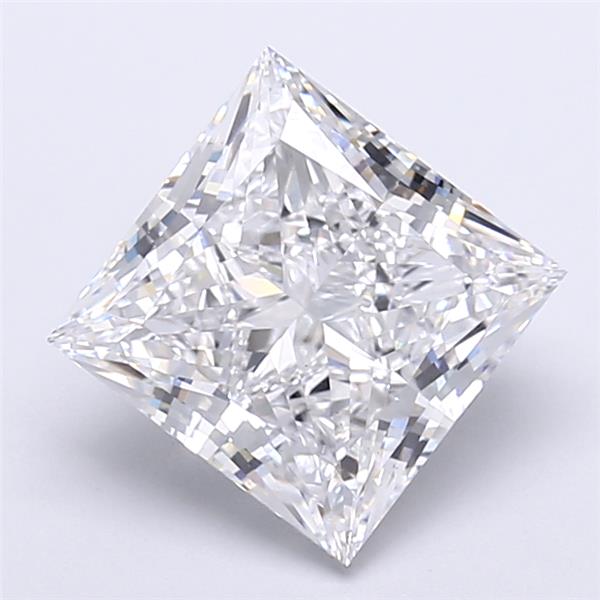 5.01 ct. princess Lab Grown Diamond front image