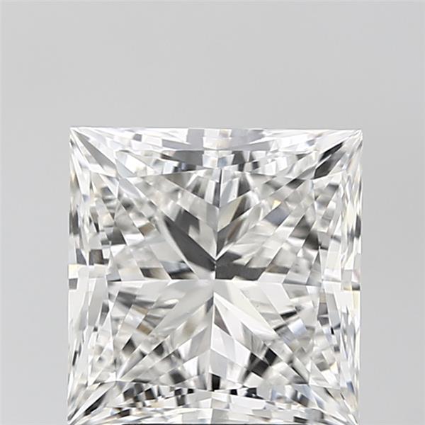 4.02 ct. princess Lab Grown Diamond front image