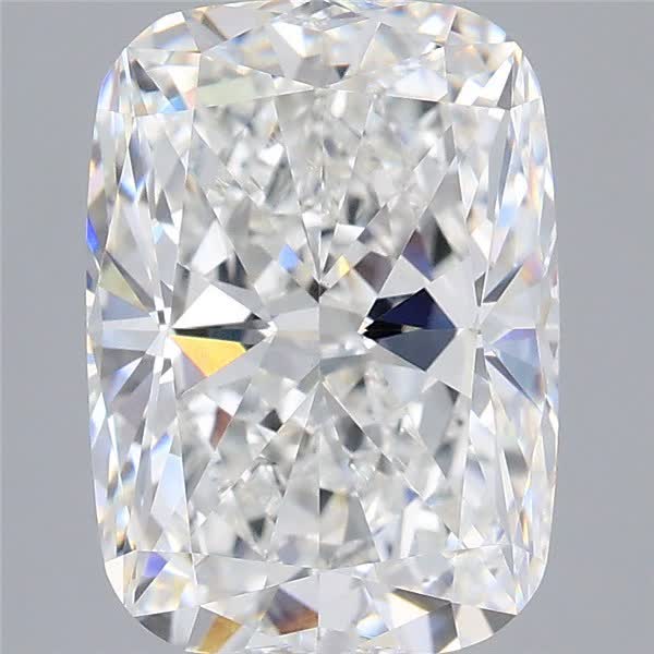 4.05 ct. cushion Lab Grown Diamond front image