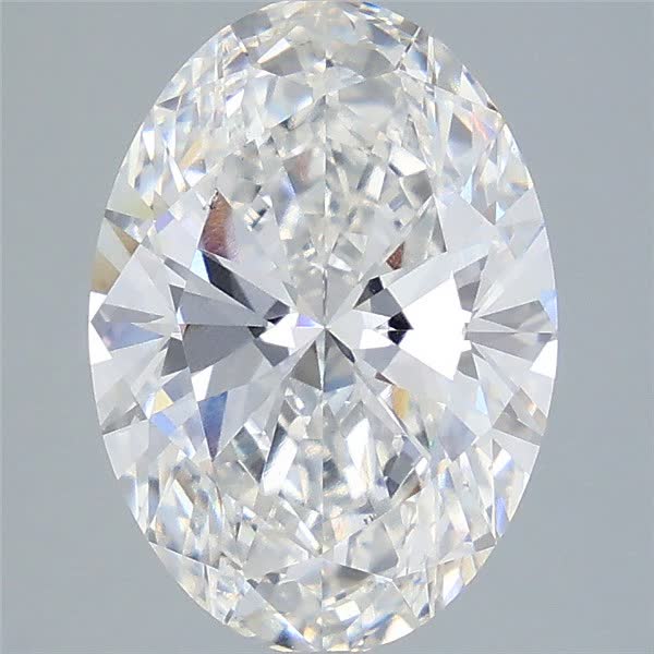 4.00 ct. oval Lab Grown Diamond front image
