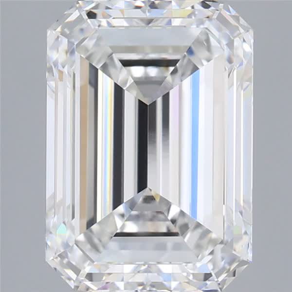 4.03 ct. emerald Lab Grown Diamond front image